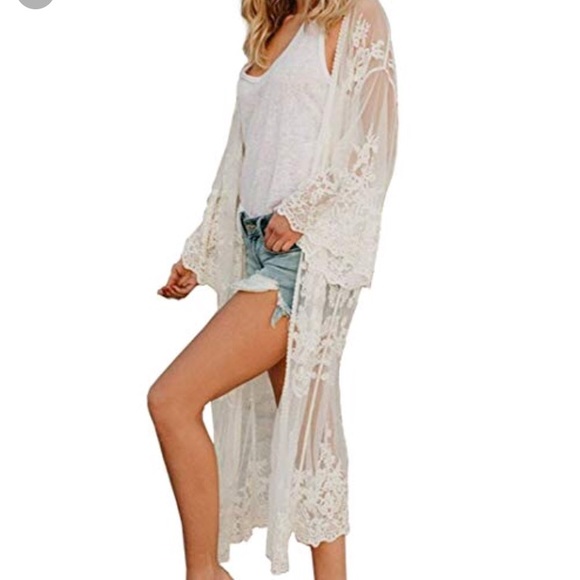 Other - ⭐️Boho Lace Duster Summer Cardigan